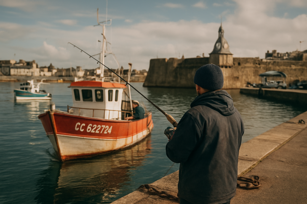 Concarneau pêche en mer : le guide complet pour une sortie réussie (bateaux, spots et tarifs 2025)