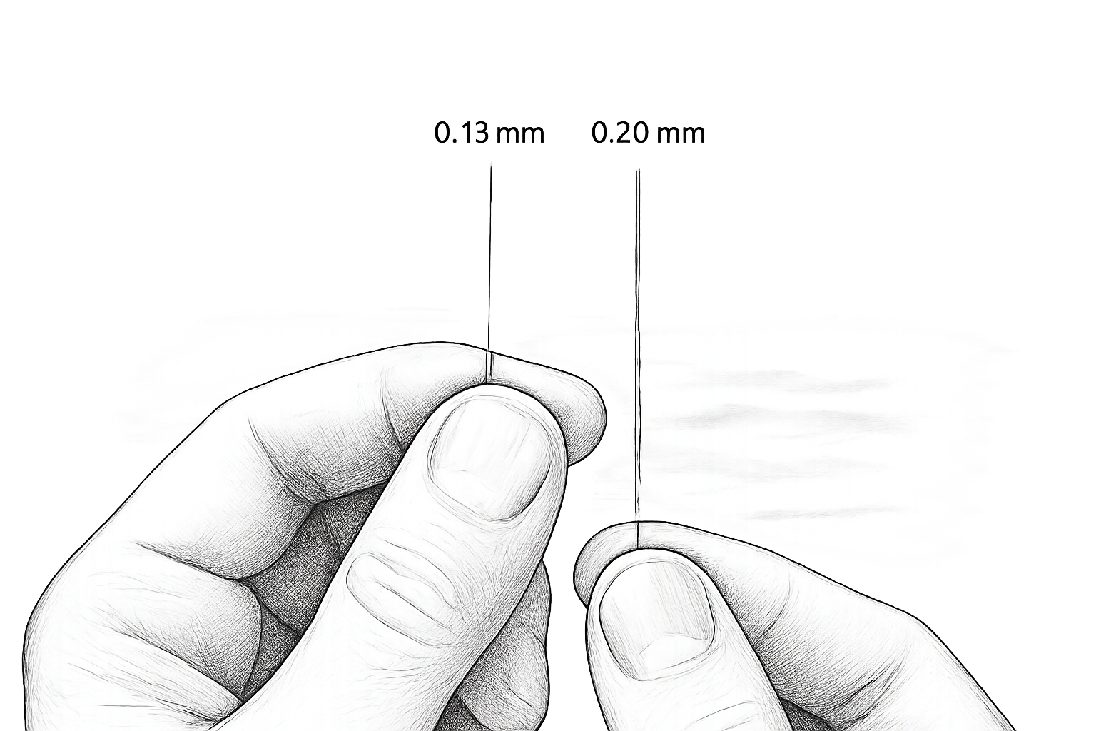 diamètre de la tresse pour le bar