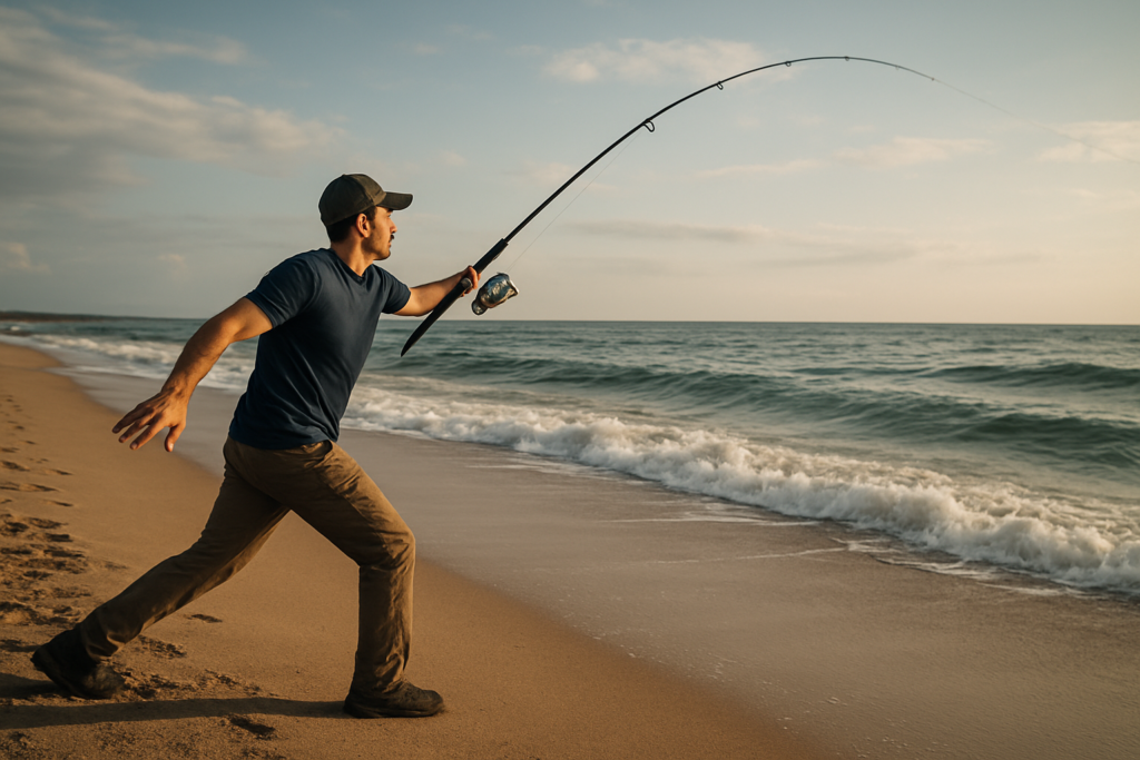 Lancer en surfcasting en français : guide complet pour maîtriser les techniques de lancer et gagner en distance