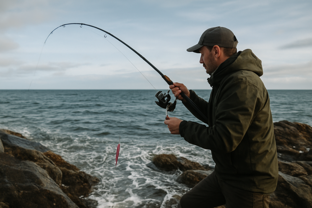 Pêche au Jig du Bord : Techniques, Matériel et Conseils pour Maîtriser le Shore Jigging