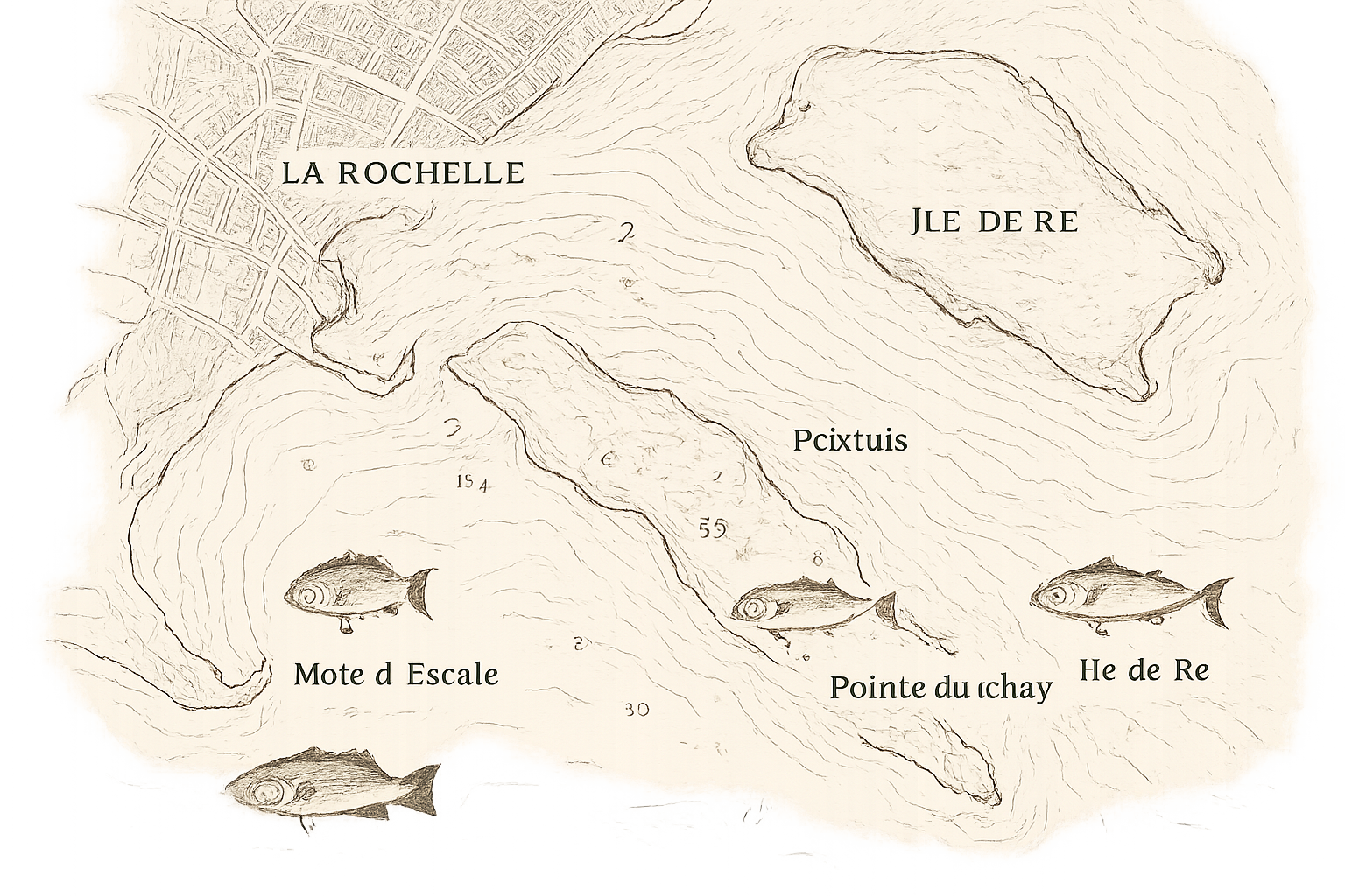 peche en mer la rochelle