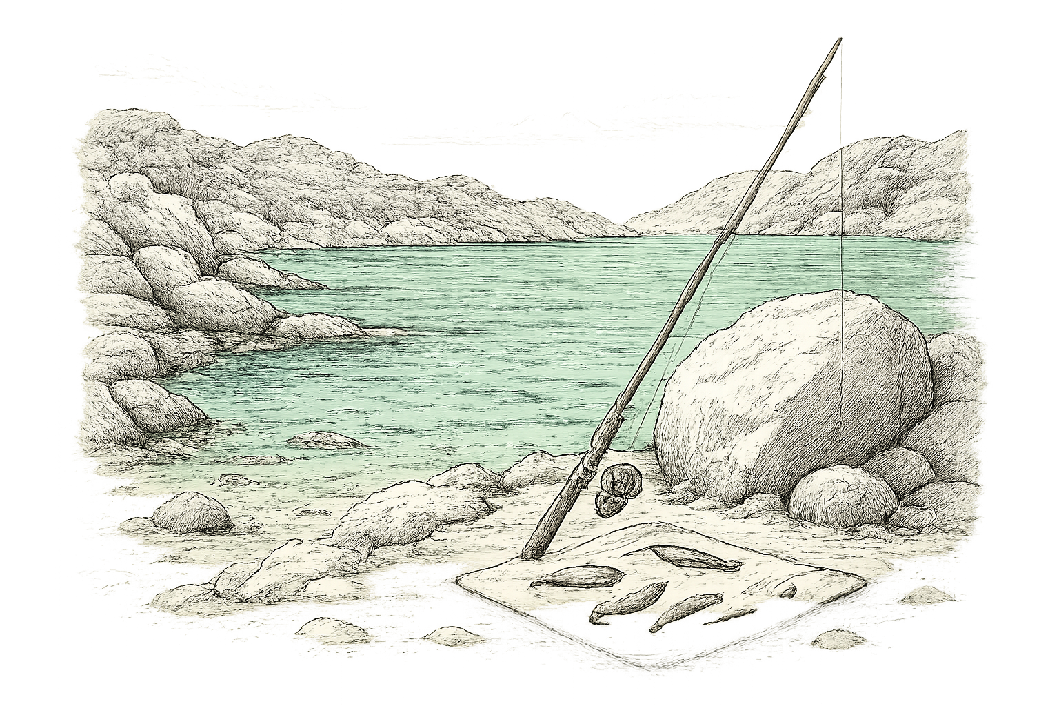 pêche en corse bord de mer